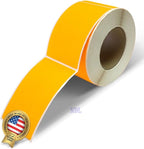 NextDayLabels 500 Rectangle Stickers (3" x 5") - Color Coding Labels Roll - Moving Labels for Boxes, Colored Inventory Stickers for Packing, Organizing, and Storage (Fluorescent Orange)