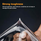 7.5mil TPU Clear Car Paint Protection Film Self Healing Adhesive Automotive Film Anti-Scratch Glossy Car Body Wrap Vinyl for DIY Car Moto Interior Exterior,60inch x 40inch