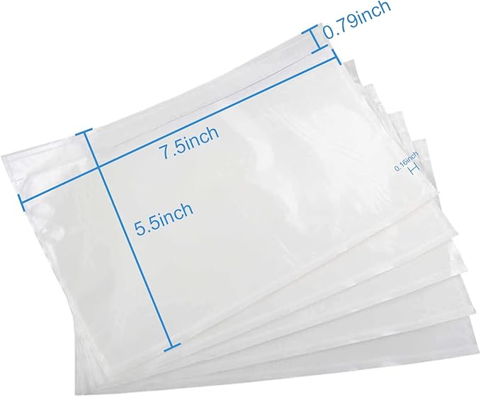 Coopaty Packing List Envelopes 7.5"x5.5" Pouches Invoice Enclosed Adhesive Bags (5000 Pack)
