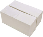 Gemo 4x6 inch Thermal Labels, Pack of 6000, 2 Stacks Fanfold, White Perforated, Permanent-Adhesive, Compatible with Zebra, Elton, UPS