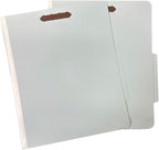 Amazon Basics Sturdy 10-Pack Letter Size Pressboard Classification File Folders with Fasteners, Dividers, 2” Expansion, 11.97 x 10.55 inch, Green