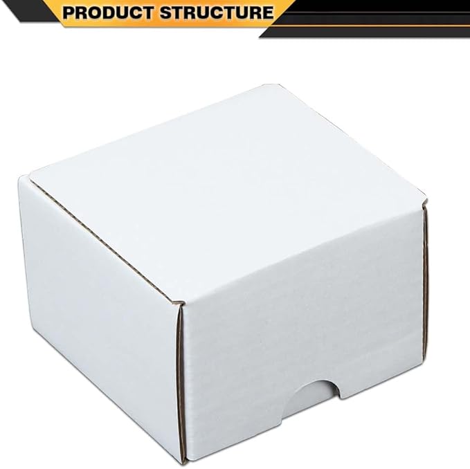 10pcs New Max Pro 200 count Cardboard Baseball/Trading Card Storage Boxes box White Corrugated Paper