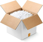 Calenzana 5x5x5 Inches Shipping Boxes Set of 25, White Corrugated Cardboard Box for Mailing Packing Small Business