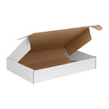 BOX USA 18" Deluxe Shipping Boxes, 18"L x 12"W x 3"H, 25-Pack - White Box Mailers for Packaging, Storage, Gifts or Bulk Business Orders
