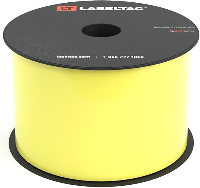 LabelTac LT4/LT4P/LTPX Label Supply 3" x 150' Hi-Vis Yellow