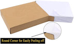 Shipping Label with Rounded Corner, 8.5 x 5.5 Inches Half Sheet Self Adhesive Shipping Address Labels for Laser and Inkjet Printer, 40000
