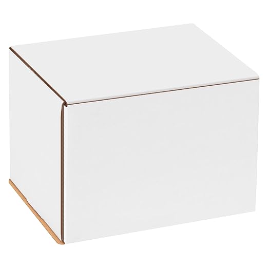 BOX USA Shipping Boxes Small 8"L x 6"W x 6"H, 50-Pack | Corrugated Cardboard Box for Packing, Moving and Storage