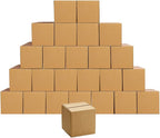 Edenseelake Shipping Boxes Small 4 x 4 x 4 inches Cardboard Boxes, 25 Pack