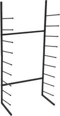 Wall Mount Art Print Blueprint Holder, 9-Tier Blueprint Holder, 15lbs Each Tier Load-bearing Capacity, Wall Mount Blueprint Storage Rack for Frequently Work with Blueprints and Rolled Documents