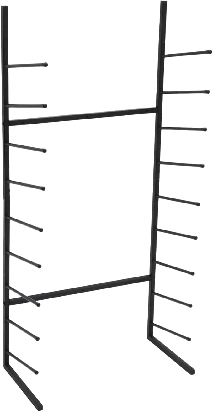 Wall Mount Art Print Blueprint Holder, 9-Tier Blueprint Holder, 15lbs Each Tier Load-bearing Capacity, Wall Mount Blueprint Storage Rack for Frequently Work with Blueprints and Rolled Documents