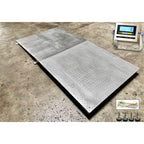 Liberty Scales Galvanized NTEP Heavy Duty Industrial 48" x 48" Floor Scale Accurate Digital Pallet Scales for Warehouse or Shipping Weighing (1000 Ibs x 0.2 Ib)