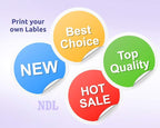 NextDayLabels 3/4 Inch Round Stickers for Printer - Matte White Blank Laser/Inkjet Printable Circles (250 Sheets, 108 Per Sheet, 27000 Labels)