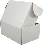 Small White Shipping Boxes for Small Business Pack of 25-9x6x3 inches Cardboard Corrugated Mailer Boxes for Shipping Packaging Craft Gifts Giving Products