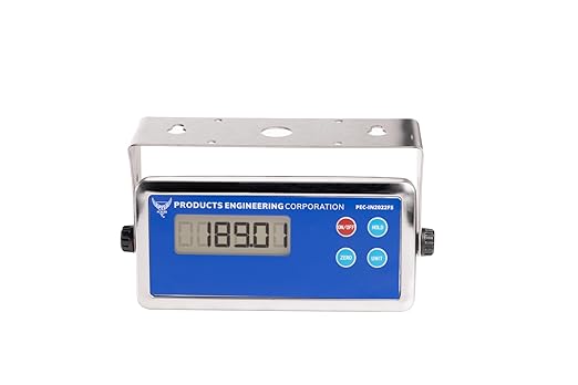 PEC FS Series Professional Grade Steel Floor Scale - Heavy-Duty Pallet Scale and Shipping Scale for Industrial Use - Weighing Scale for Packages Up to 10000x1lb - 48 x 60