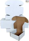 Shipping Boxes Corrugated Cardboard Mailer Boxes Literature Mailer for Packaging Small Business Craft Gifts Giving Products (Brown, 13x10x4)