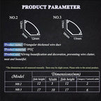 Self-Adhesive PVC Corner Cord Cover, Black Cable Floor Strip Protector for Home & Office, Wire Hider & Management Solution, Mounted Wire Channels (NO.3)