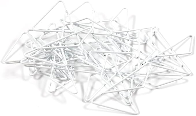 JAM PAPER Colorful Butterfly Clips - White Paper Clamps - 15/Pack