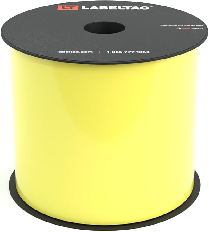 LabelTac LT4/LT4P/LTPX Label Supply 4" x 150' Hi-Vis Yellow