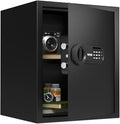 RPNB Deluxe Safe and Lock Box,Digital Keypad Safe Box,Steel Alloy Small Safes, Keypad Lock,Perfect for Home Office Hotel Business Jewelry Cash Use Storage,1.52 Cubic Feet