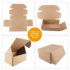 Shipping Boxes, 12"x9"x4"Which is Anti-Impact Come with Exquisite Sealing Label.Suitable E-Commerce Packaging, Shipping Packaging.