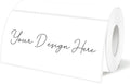 White Thermal Labels 2x4 Inch, Direct Thermal Stickers Label, Self-Adhesive Thermals Printer Sticker Labels, Water & Oil Resistant & Anti-Scratch, Perforation Line Design- 200Pcs