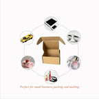 Shipping Boxes Corrugated Cardboard Mailer Boxes Literature Mailer for Packaging Small Business Craft Gifts Giving Products (Brown, 4x4x2)