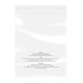 iMailer - 100 Count - 18" x 24" Clear Plastic Poly Bags with Suffocation Warning Self Seal 1.6 Mil for Clothing, T-Shirts, Pants-Resealable Adhesive,Not Strong