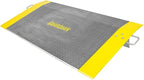 Guardian Aluminum Dock Plate with Carrying Handles for Pallet Jacks, Hand Carts, Material Handling, 36" x 72" 7,800 lb. Capacity