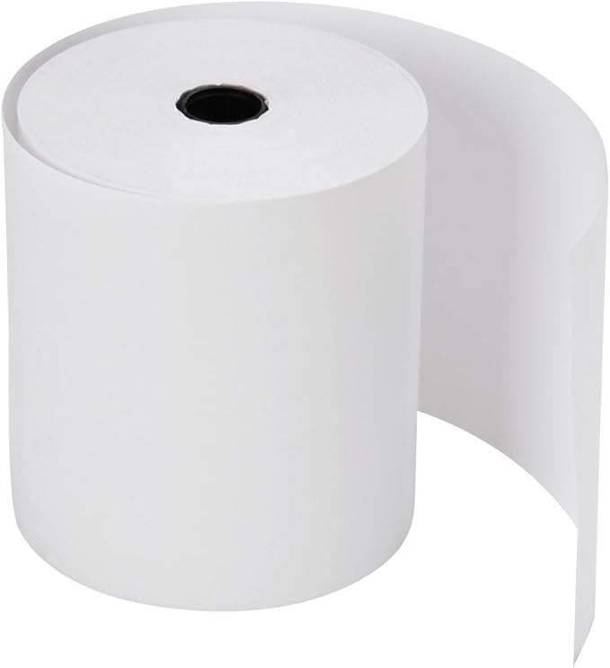 MFLABEL 150 Rolls 2 1/4" x 165' Thermal Paper Cash Register POS Receipt Paper