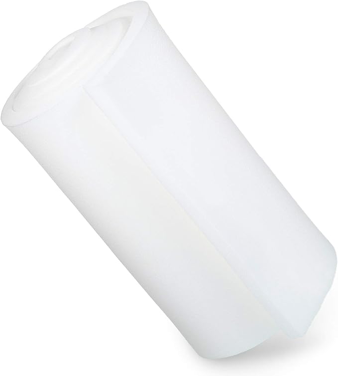 Cushion Sheet Upholstery Foam High Density Foam Padding Seat Replacement Upholstery Wrap Sponge Padding for Cushions Chairs Packing Storage and Shipping(79 x 16 x 0.8 Inch,White)