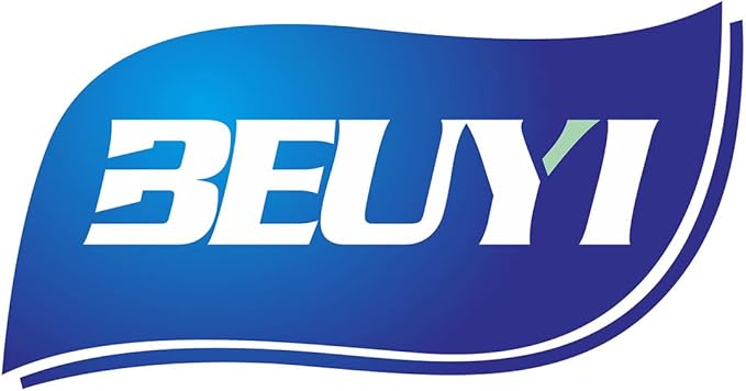 BEUYI Clear 7.5'' x 5.5'' Packing List Envelopes, Adhesive Shipping Label Pouches/Sleeves (50 Pack)