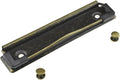 HAHIYO 4.72 Inches Vintage Bronze Metal Mountable Clipboard Clips - 5 Pack, Durable Spring Loaded Clip with Rubber Grips and Rivets Document File Wood Plastic Clip Board for Office School Home
