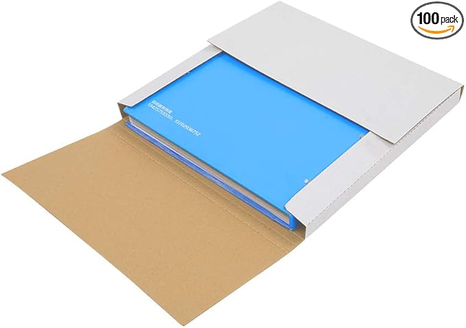 White Vinyl Record LP Shipping Mailer Boxes, 12.5in*12.5in*1in Record Mailers, Album Paper Box, Record Album Mailer (100)
