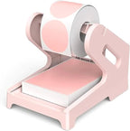 Thermal Label Holder for Roll and Fan-fold Labels Shipping Labels Holder Business Supplies for Desktop Label Printers Computer and Office Printers Consumables