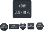 Custom Stickers for Business Logo Personalized Label Stickers Customized 100,200pcs, 1",1.5",2", 3", 4"