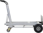 COSCO 4-in-1 Folding Series Hand Truck with Flat-Free Wheels