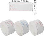 375 pcs Removable Freezers Labels, Freezer Label, 1" x 3" Freezers Refrigerator Food Label, Refrigerator Freezer Paper Label for Containers Kitchen Grocery Stores and Supermarket