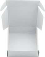 Cardboard Boxes Shipping Boxes,15 Pack Recyclable Corrugated Cardboard Box Small Mailing Storage Gift Boxes for Shipping, Mailing, Gifts Packaging, 6x6x2" (White)