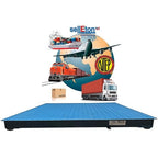 SellEton SL-800 NTEP 4' x 6' (48" x 72") Industrial Floor Scale (Legal for Trade) Digital Floor Scale with Indicator | 1000 lb x0.2 lb