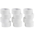 Lichamp 12 Rolls Vinyl Tape, Premium Safety Marking and Traffic Floor Marking Tape, Social Distancing, 2 Inch x 36 Yards per Roll, 432 Total Yards, White