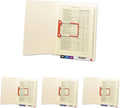 Smead End Tab Fastener File Folder, Shelf-Master® Reinforced Straight-Cut Tab, 1 U-Clip Fastener, Letter Size, Manila, 50 per Box (34112) (Pack of 4)