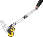 Folding Stair Climbing Cart Trolley 309 Lbs Capacity, Heavy Duty Aluminum Hand Truck Dolly Cart W/Wheel & Telescoping Handle for Home, Moving, Groceries, Warehouse
