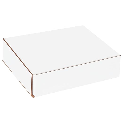 Box USA BM872 8"L x 7"W x 2"H, White (Pack of 50)