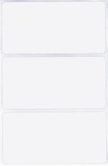 Royal Green Rectangular Stickers Color-Coding Labels for Organizing, Moving, and Storage Boxes 4" x 2" Stickers to Write On Name Tags, 300-Pack (White)