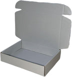 20 Pcs 15.8 x 10.2 x 2 inches Shipping Boxes for Small Business Cardboard Corrugated Mailer Boxes for Shipping Packaging Holidays Craft Gifts Giving Products (Silver, 15.8 x 10.2 x 2")