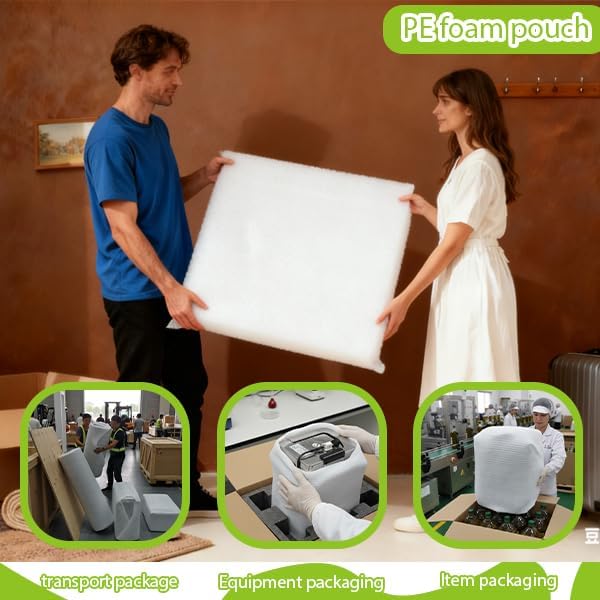 5 Pack 28x32in Cushion Foam Pouches Moving Packaging Supplies Shockproof