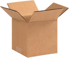 Secure Seal - 5x5x5 Pack of 25 Corrugated Cardboard Packing Shipping Mailing Moving Carton Boxes