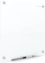 Quartet Dry Erase Board, Magnetic Whiteboard 48" x 48", Glass Board for Wall, Infinity, Brilliance White (G24848W)