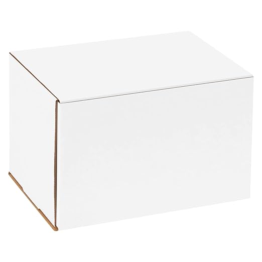 Box USA BM966 9"L x 6"W x 6"H, White (Pack of 50)