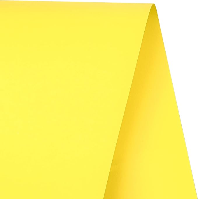 RUSPEPA Yellow Kraft Paper Roll - 36 inches x 100 feet - Recyclable Paper Perfect for Wrapping, Craft, Packing, Floor Covering, Dunnage, Parcel, Table Runner